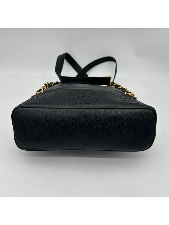 Chanel Triple Coco Backpack Caviar Leather main image 9